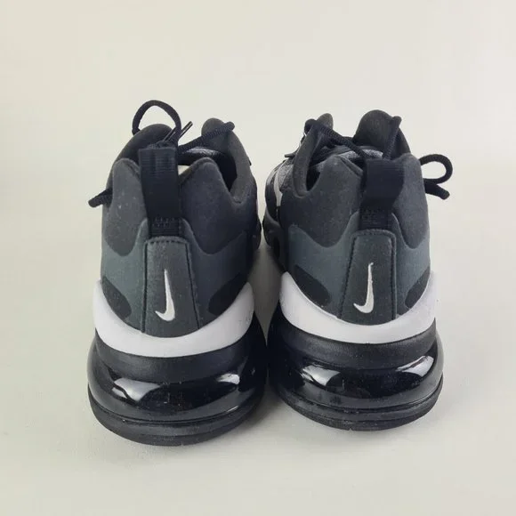 Nike Air Max 270 React Black Running Sneakers Athletic Mens Shoes - Picture 5 of 11